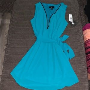 Zip up dress